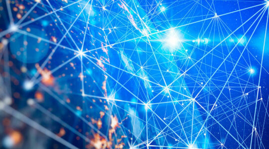 blue-cyber-web